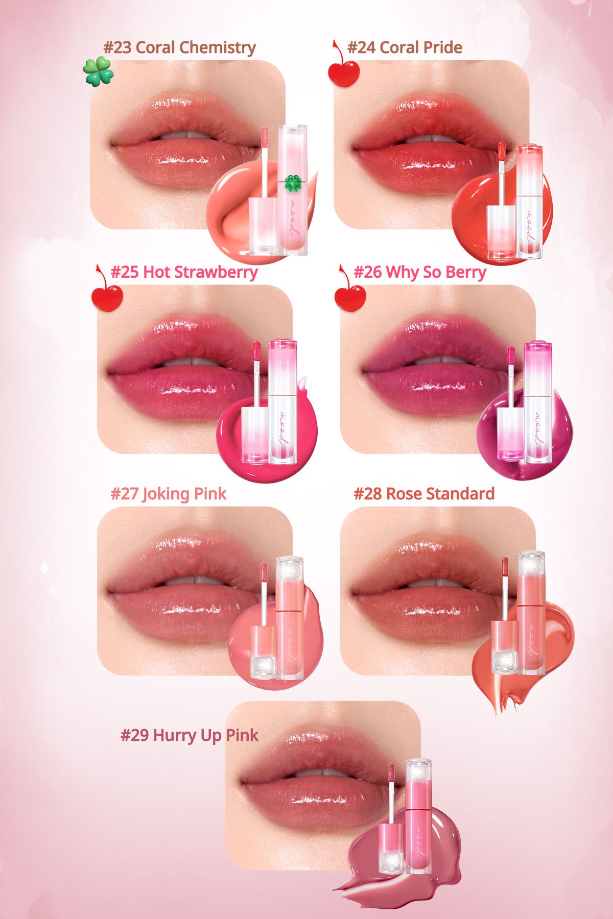 Kalıcı, Pigmentli, Parlak Bitişli Tint PERIPERA Ink Mood Glowy Tint 13 Berry Pretty (Peritage)