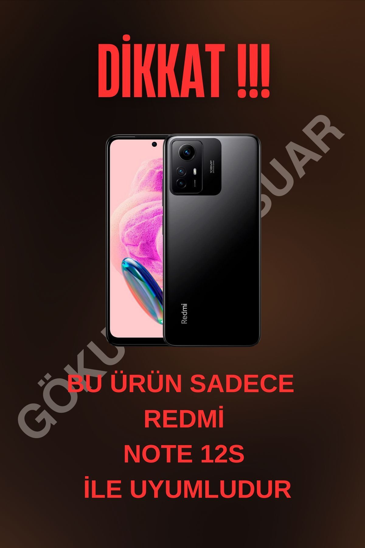 Redmi Note 12S Uyumlu Telefon Kılıfı