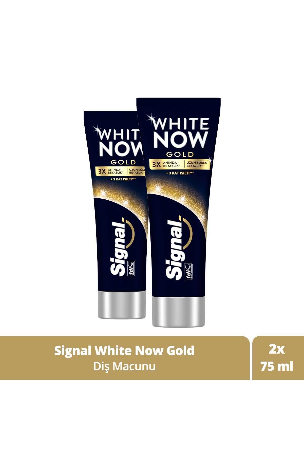 Signal White Now GoldBeyazlatıcı Işıltı Diş M...