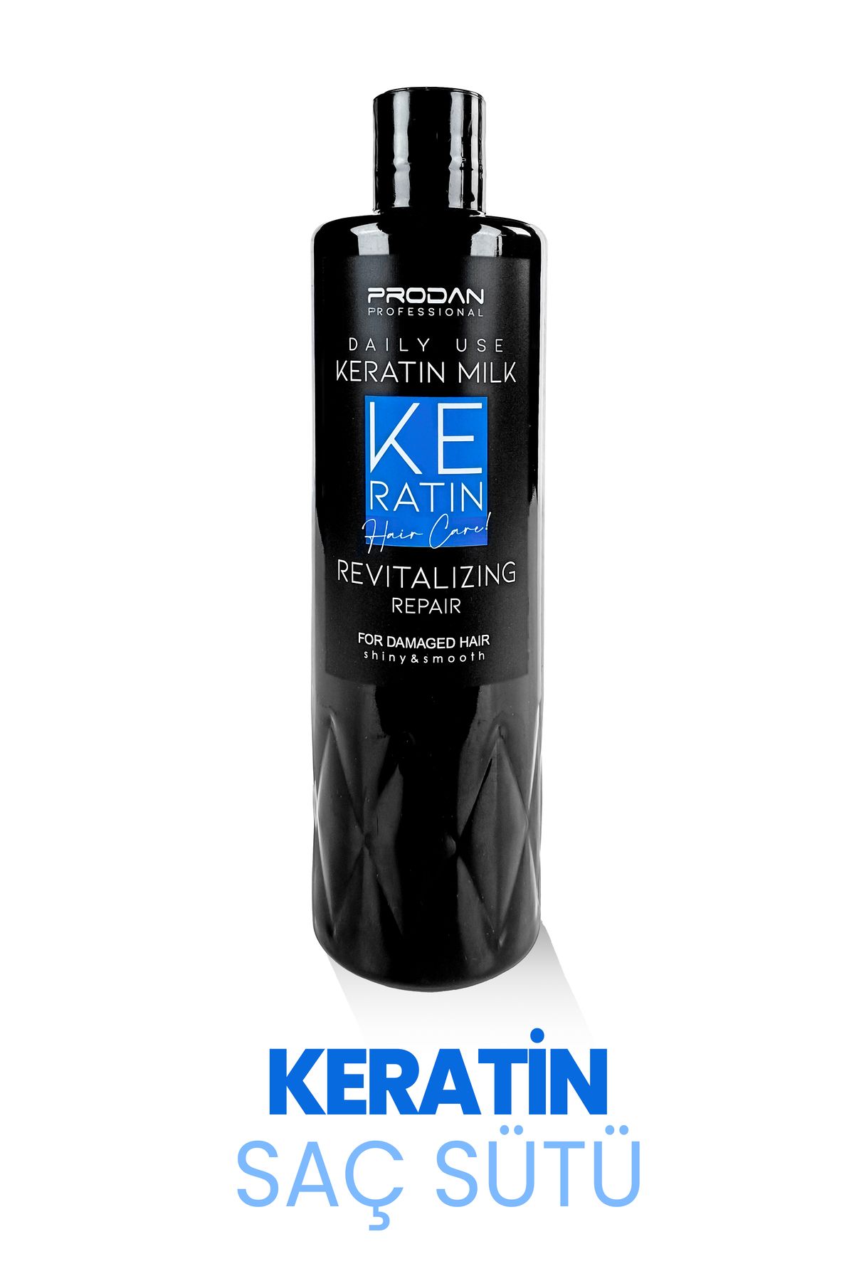 Keratin Saç Sütü & Şampuan | Parlaklık Verici 2'li Saç Bakım Seti - 400ml X2