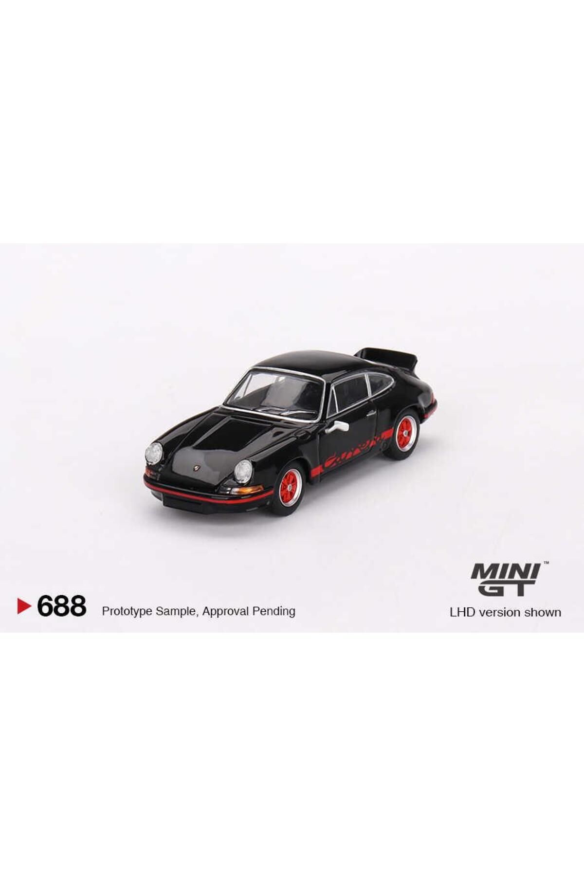 mini gt 688 Porsche 911 RS2.7 Black With Red...