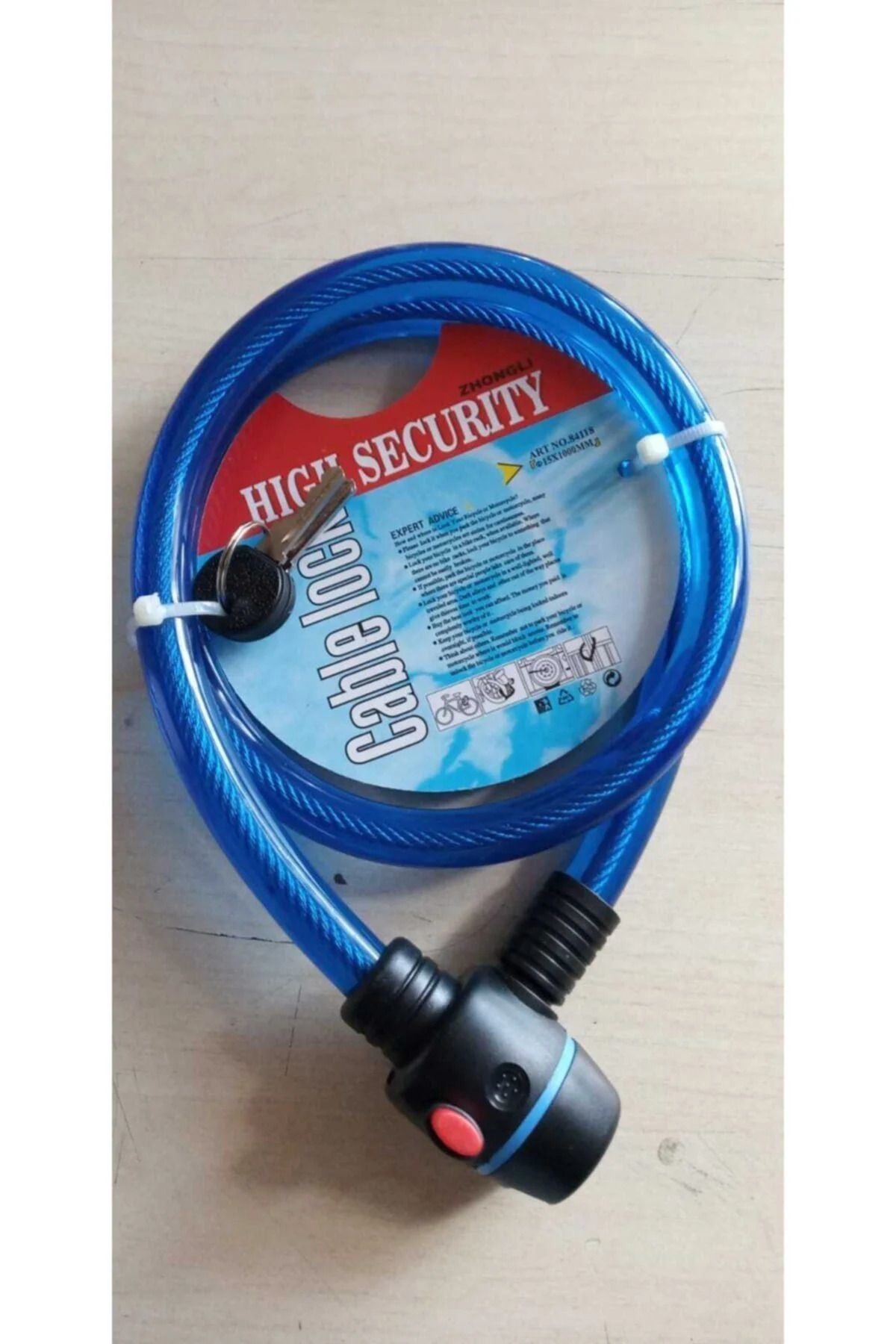 DNC MOTORS 54 HİGH SECURİTYCable Lock 15x1000...