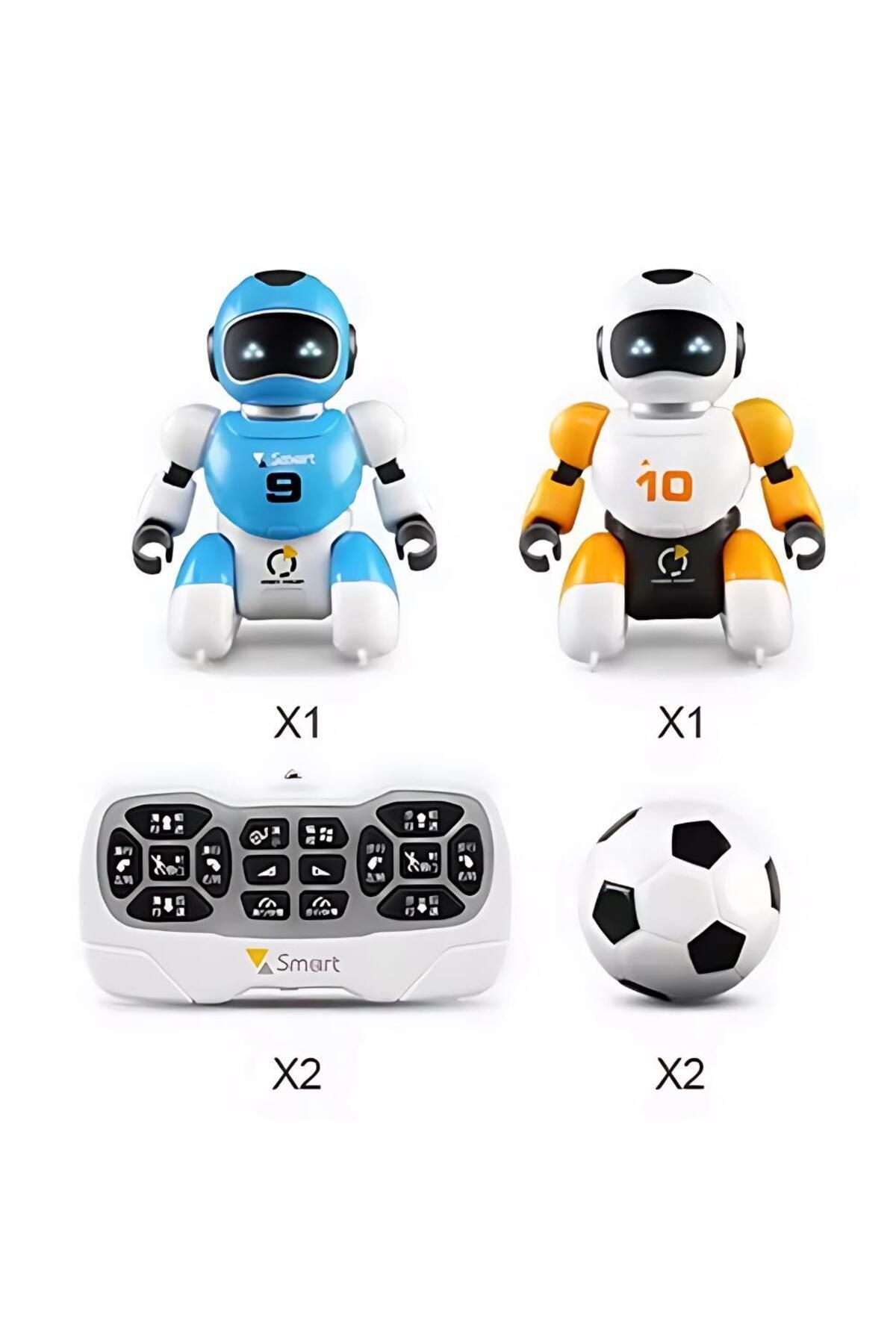 Futbol Oynayan Kumandalı Robotlar