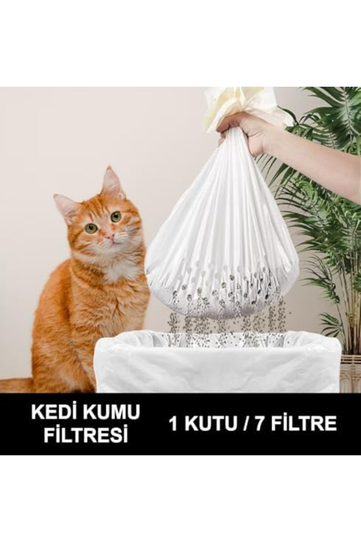 Dali Pet Kedi Kumu Filtresi, Elekli Filtre, Kokusuz – Kedi Tuvaleti Temizleme Filtresi, Kedi Bakım,