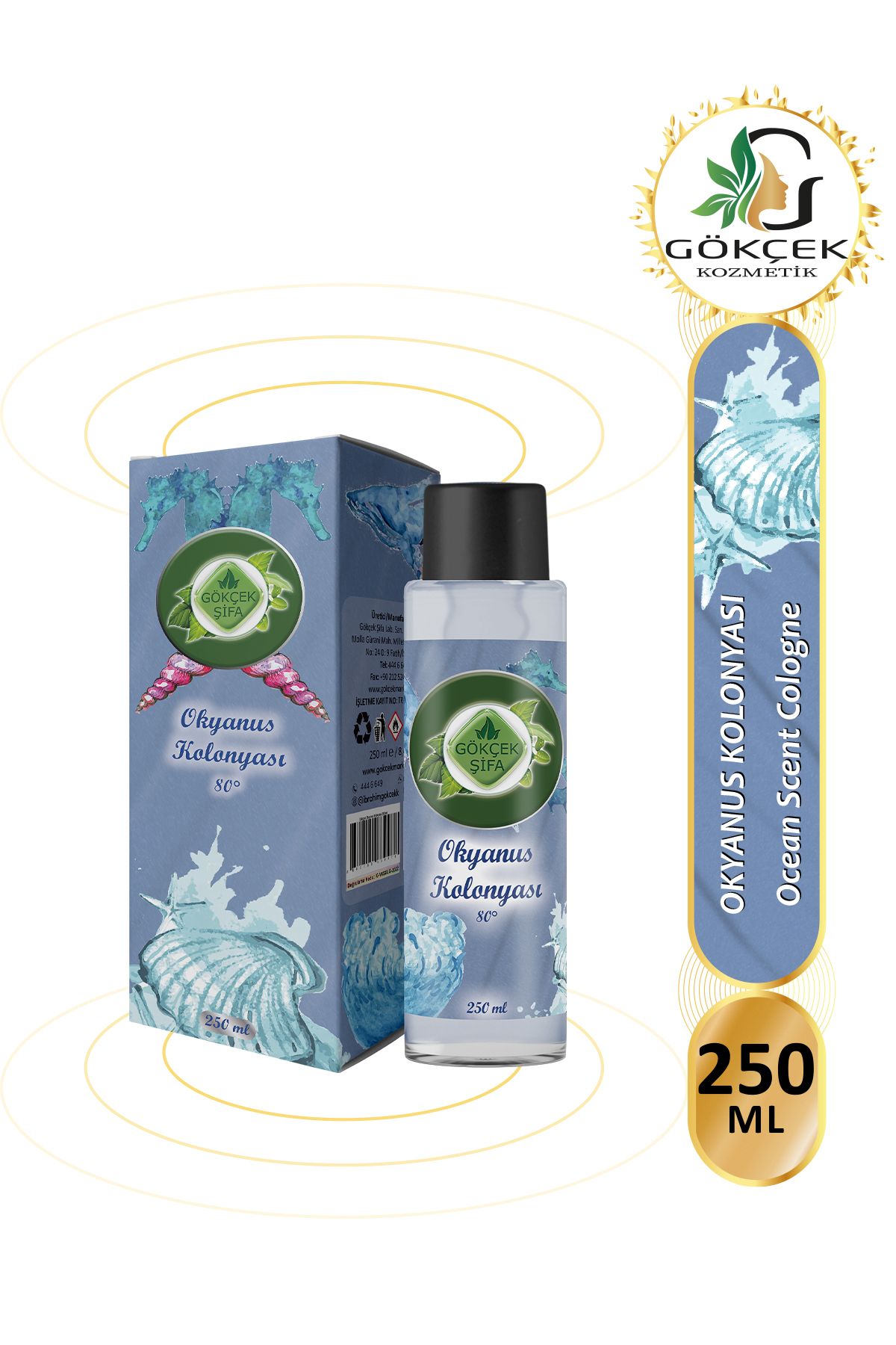 Gökçek Şifa Okyanus Kolonyası250 ml