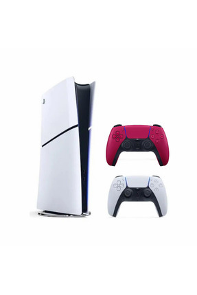 Playstation 5 Slim Dijital Edition +2. Kırmızı Dualsense Image 0