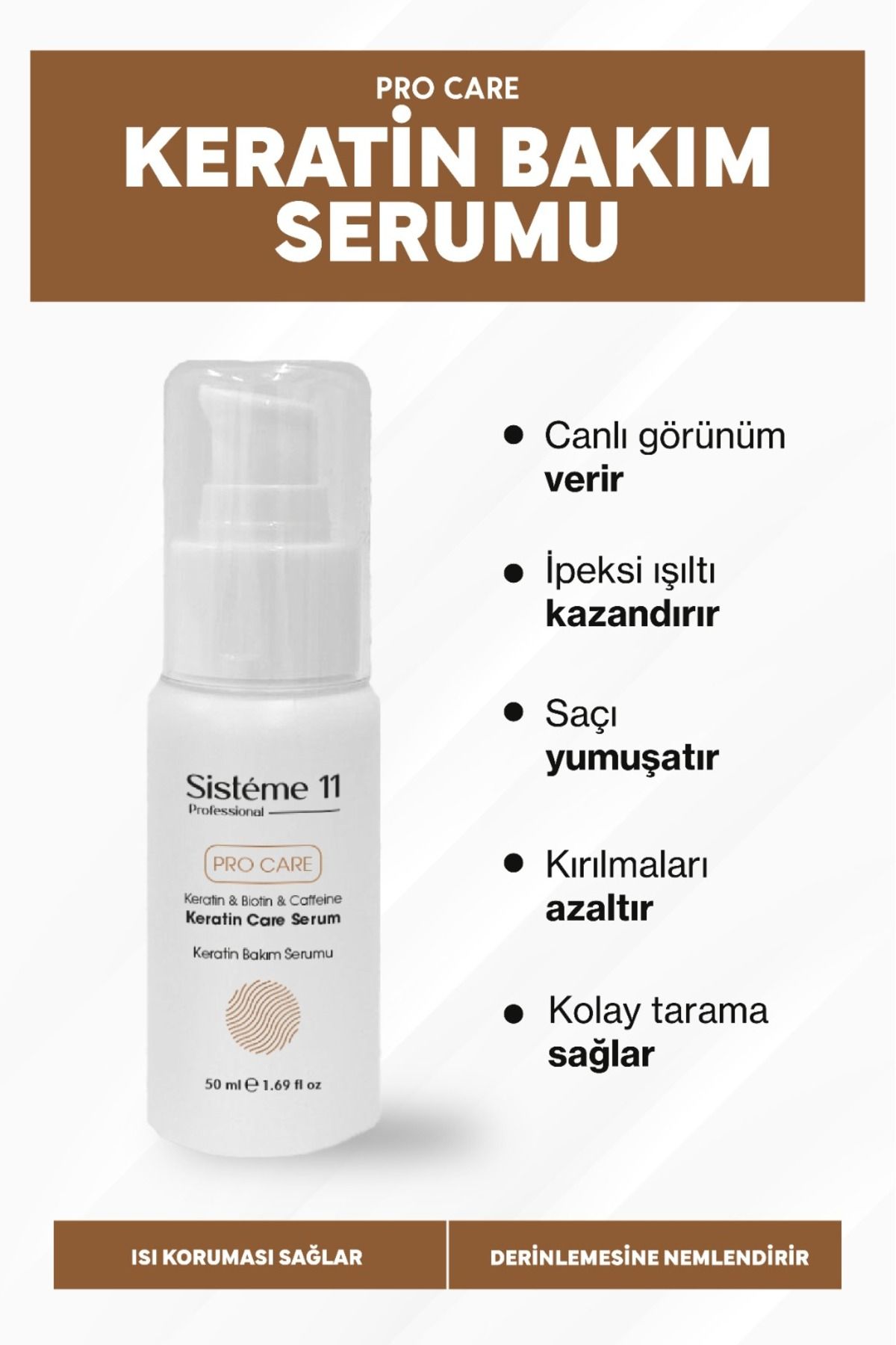 Sistéme 11 Keratin BakımSerum 50 ml