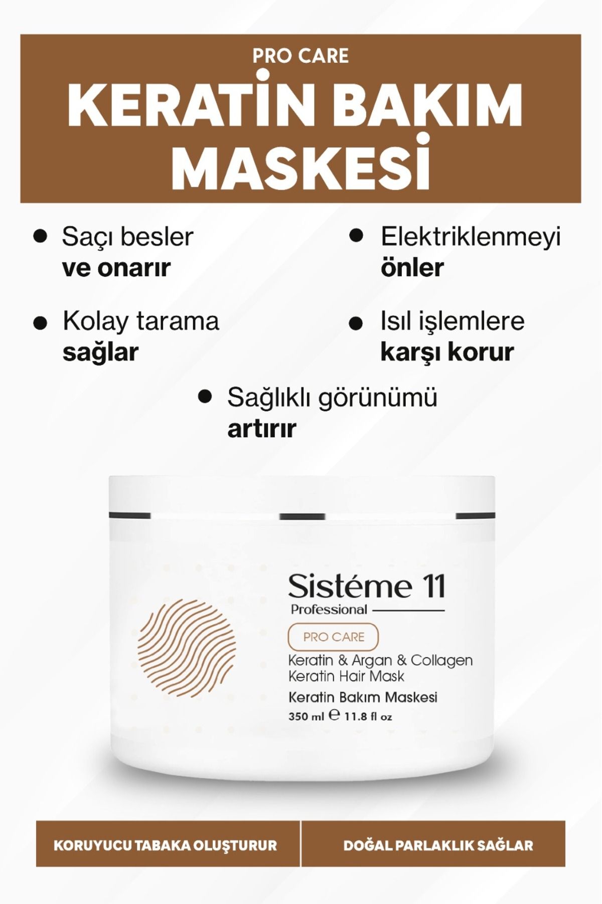 Sistéme 11 Sisteme 11 KeratinMaske 350 ml