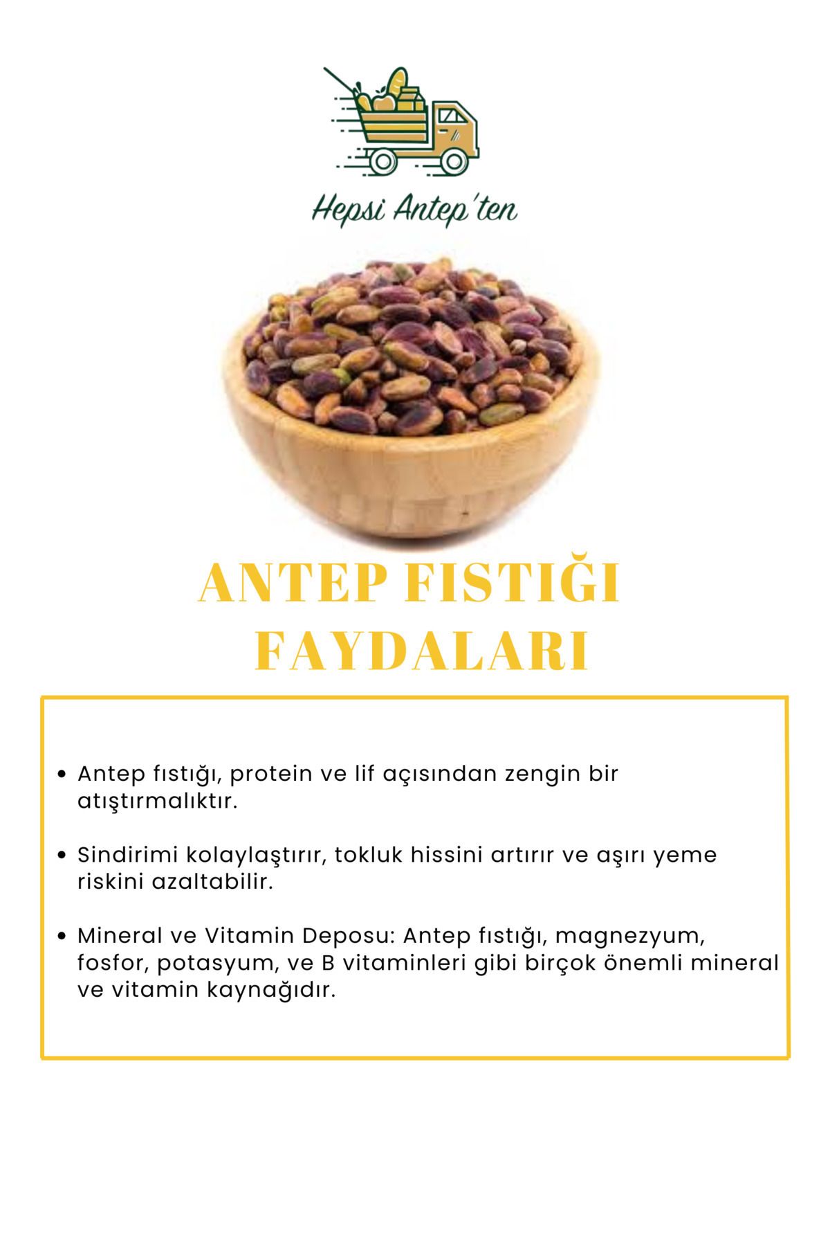 Kavrulmuş Antep Fıstığı (ORTA BOY) 250gr