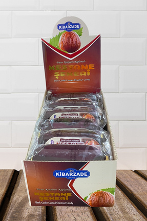 Çikolatalı Kestane Şekeri 65gr 18'li Paket Image 0