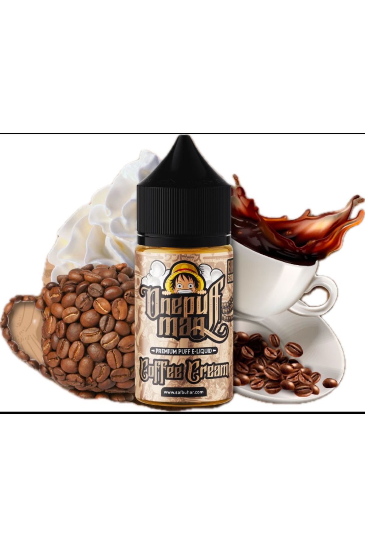 ONE PUFF MAN Coffee Cream |Salt | 30ml\50mg %...