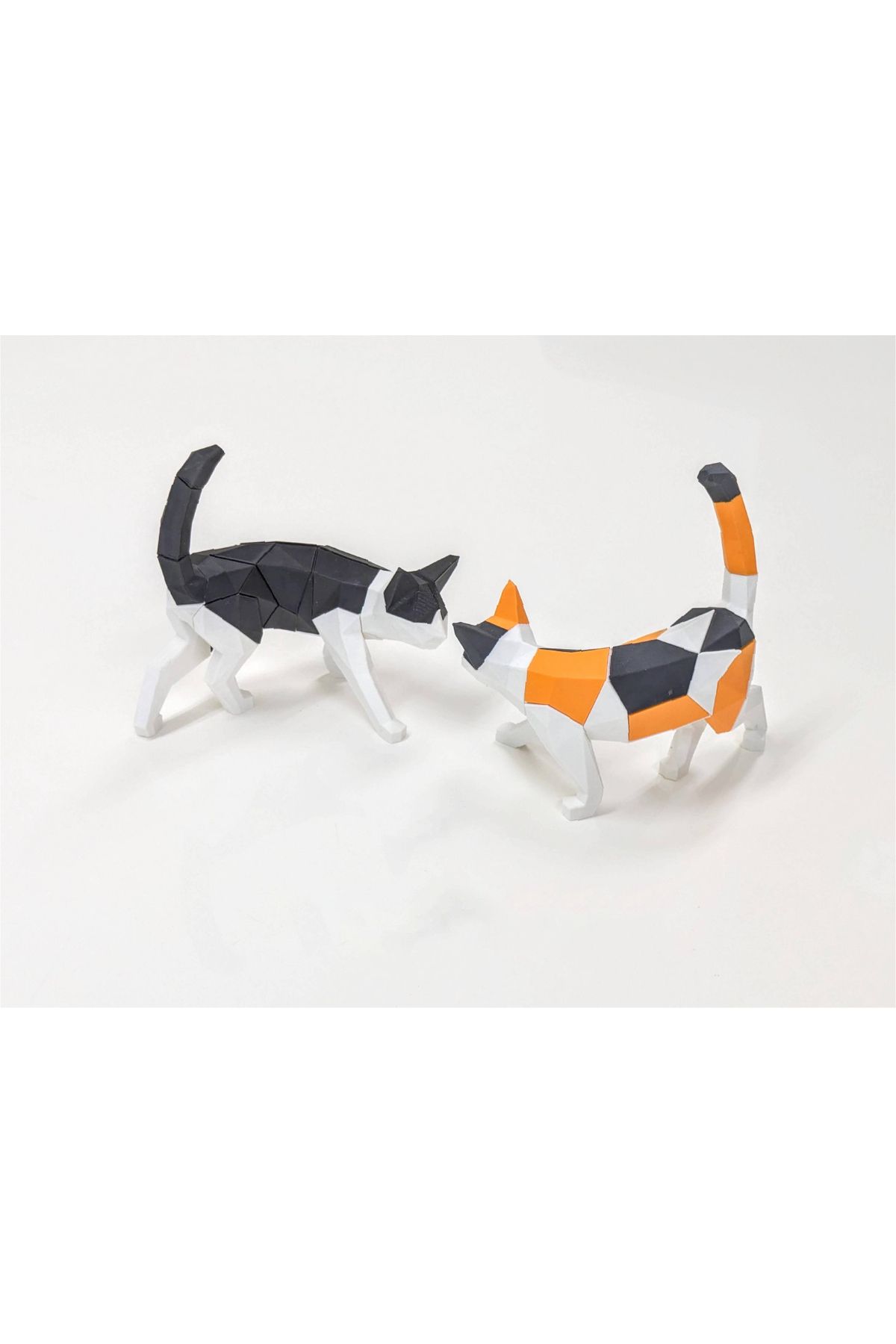 3d Yapboz - Mıknatıslı 3d Kedi Puzzle / 3d Kedi Yapboz (TURUNCU)