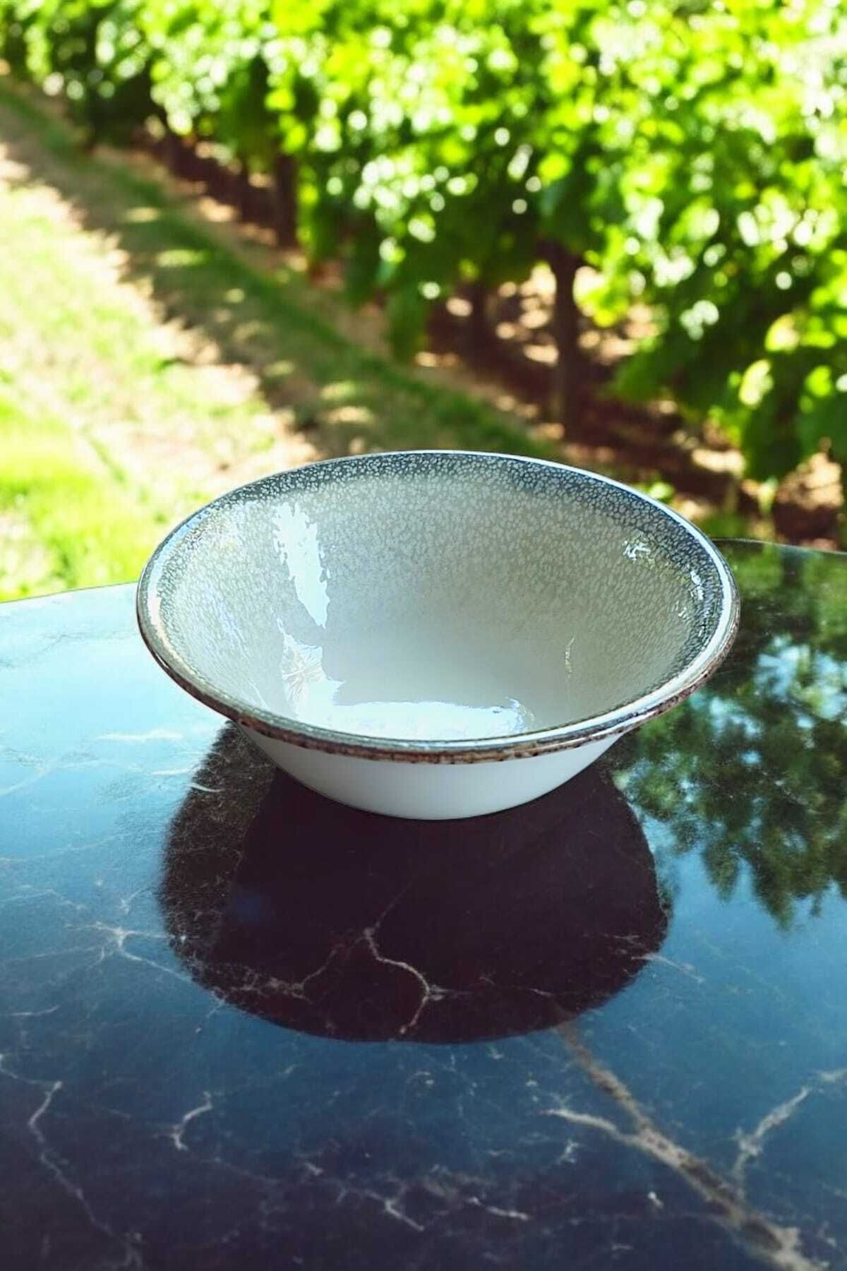 Porselen Bowl ve Salata Kasesi 18cm Modern Şık Büyük Boy