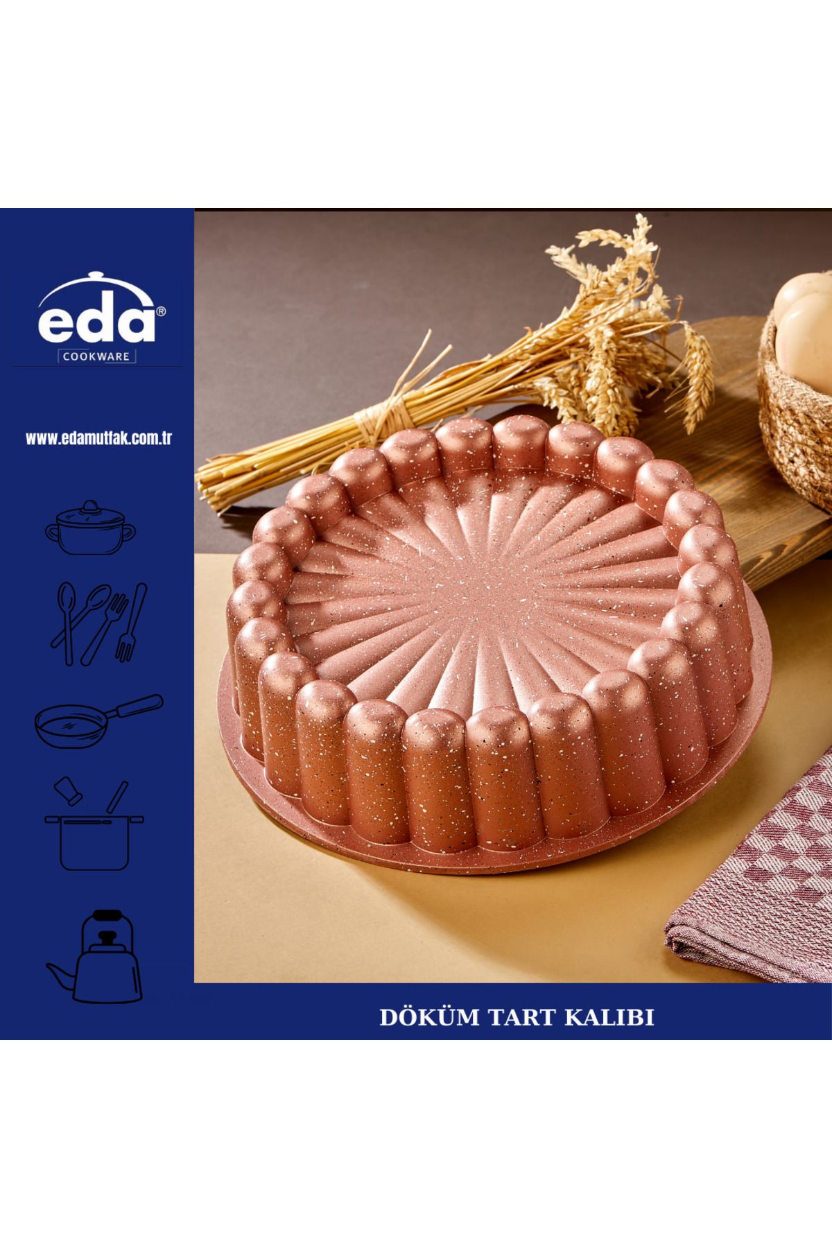 Eda Döküm Tart Kalıbı 1