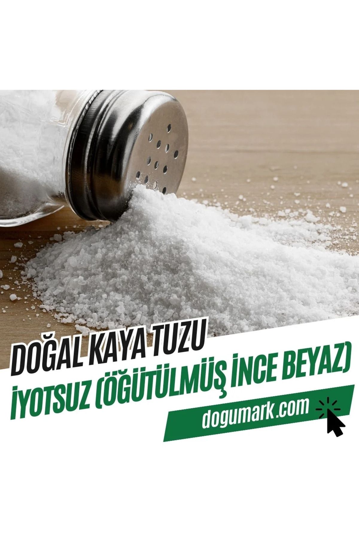 DoğuMark İyotsuz (Öğütülmüşİnce Beyaz) Doğal...