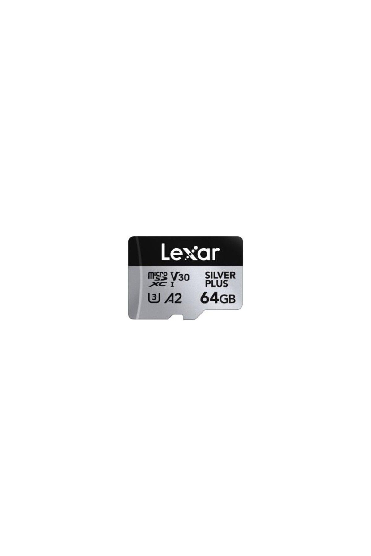 64GB Silver Plus 205mb 4K V30 UHSI Micro SD Hafıza Kartı