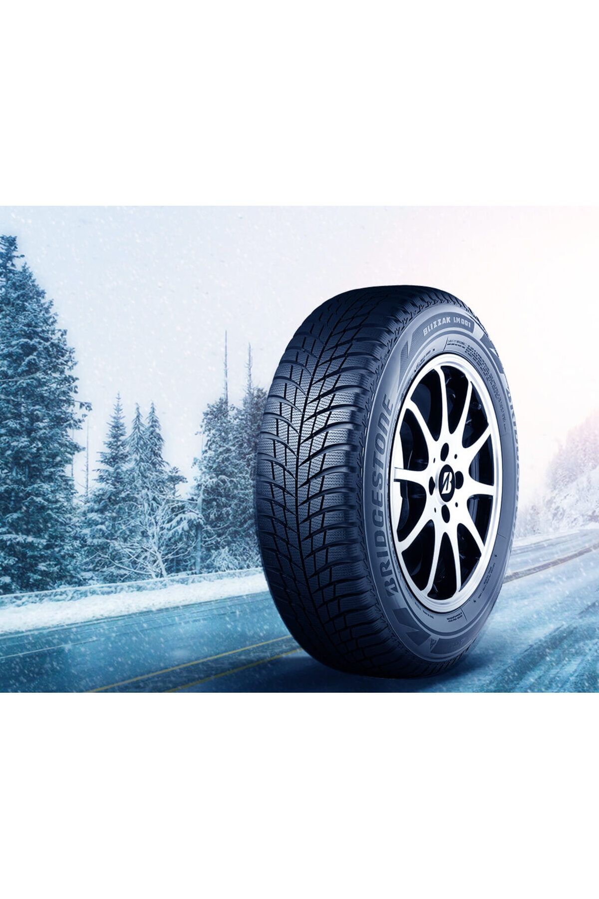 4 ADET x 205/55R19 97H XL LM001 BRIDGESTONE KIŞLIK 2024 ÜRETİM