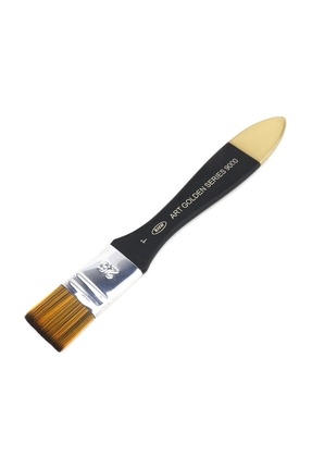 İpek Uçlu Zemin Fırçası 2,5 cm - Rich Art Golden Series 9000 Image 0