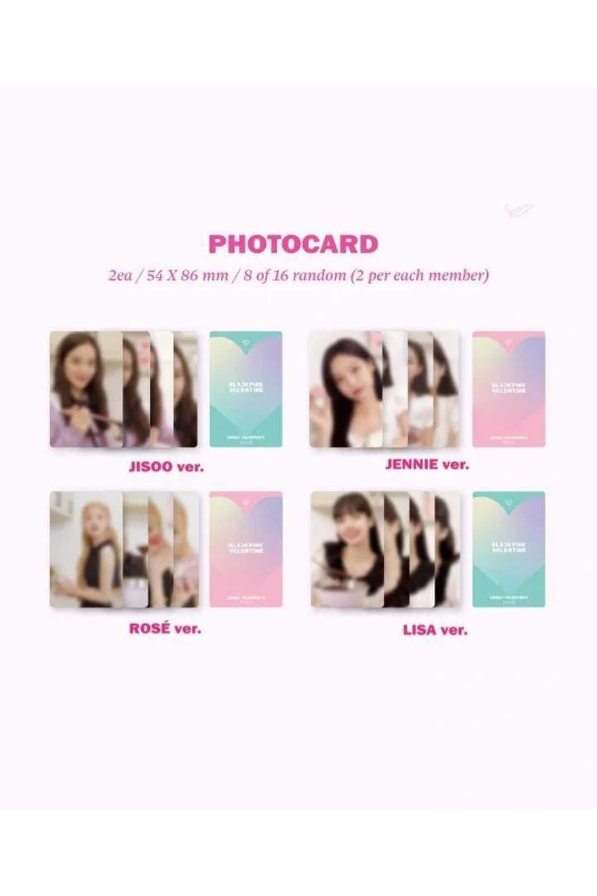 BLACKPINK - [THE GAME] Photocard Collection LOVELY VALENTINE'S Edition