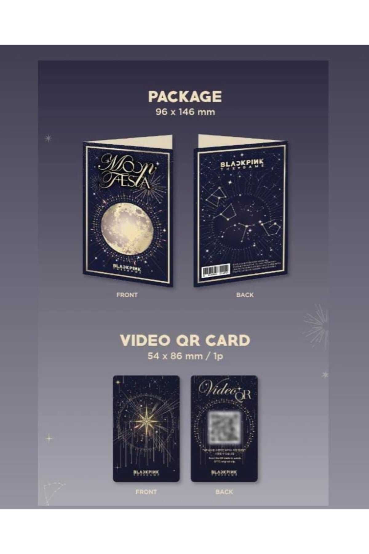 Blackpink - Moon Festa Game Card Set