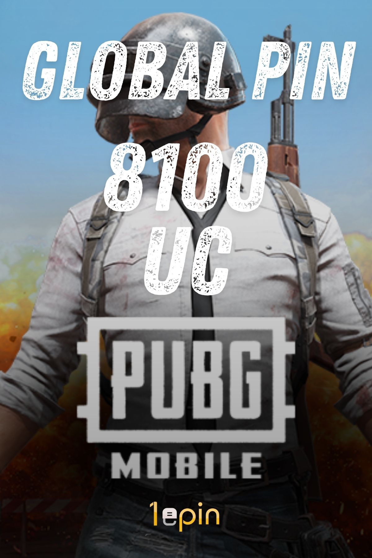 1epin Pubg Mobile 8100 UcGlobal Pin