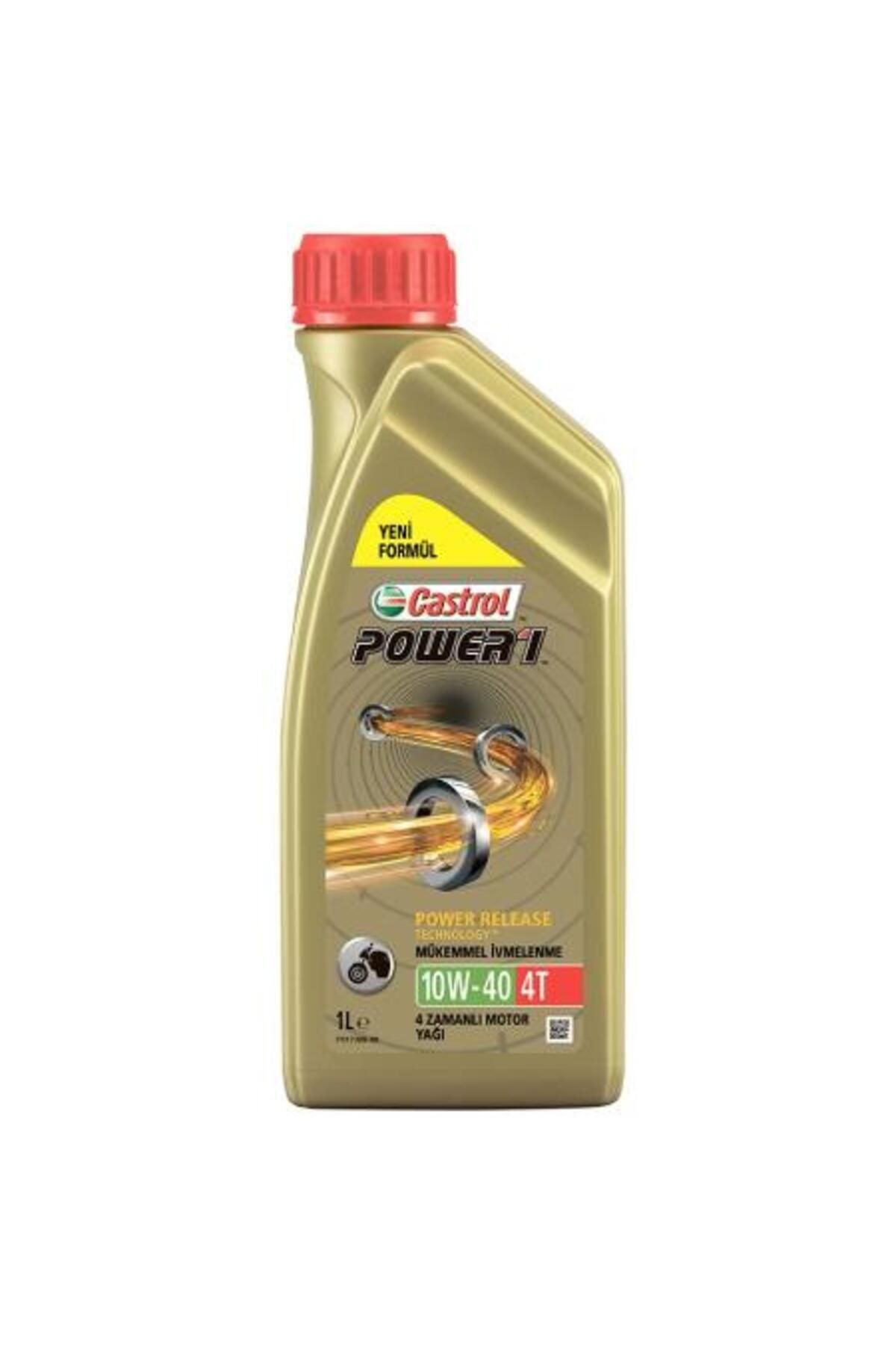 Castrol Power 1 4t 10w - 40 4Zamanlı Motosikl...