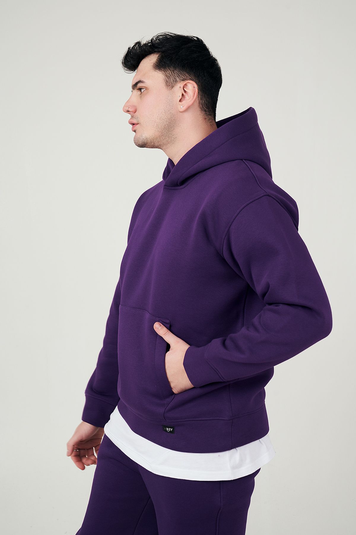 Oversize Mor Hoodie - Unisex