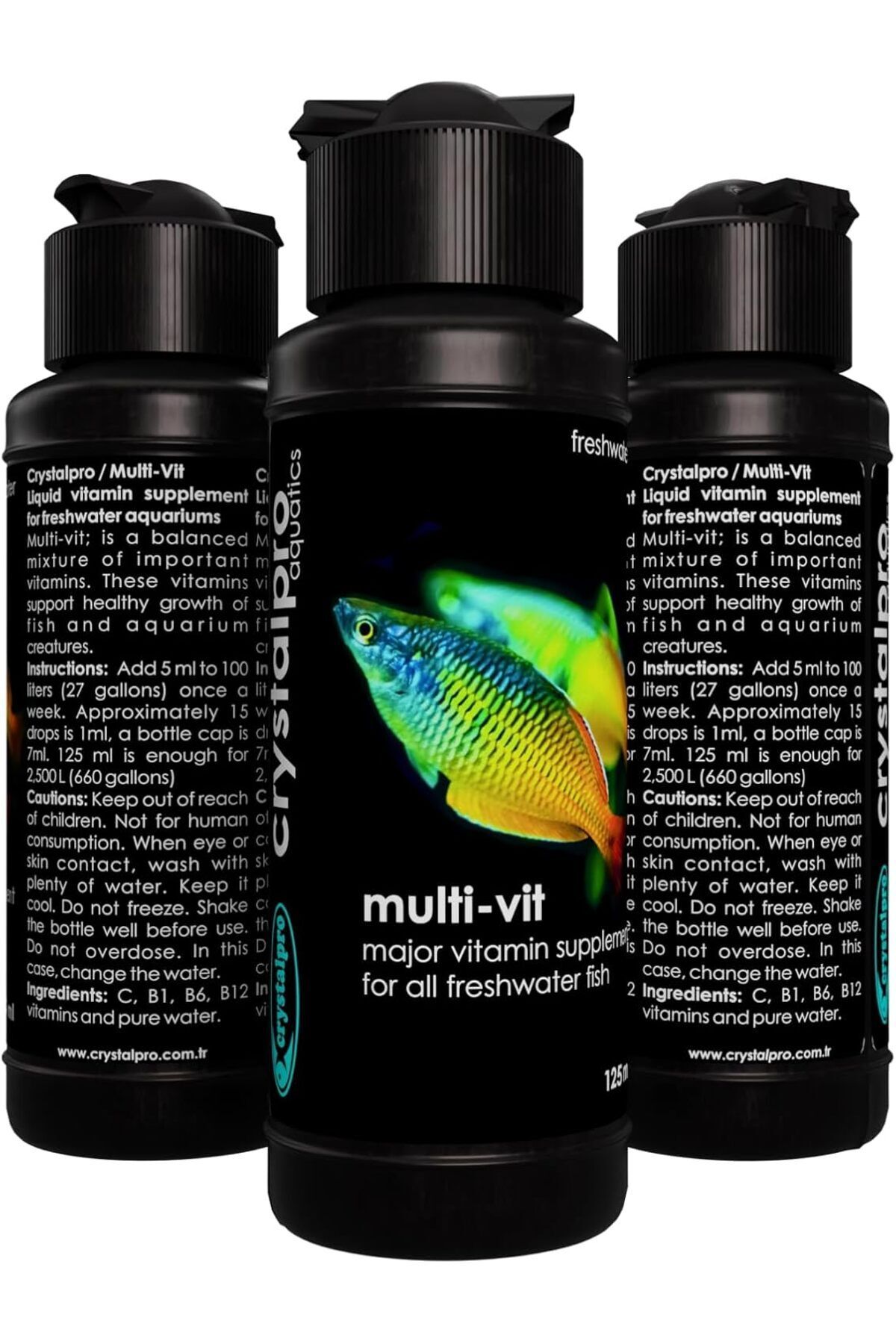 Crystalpro Multi VitAkvaryumlar için vitamin...