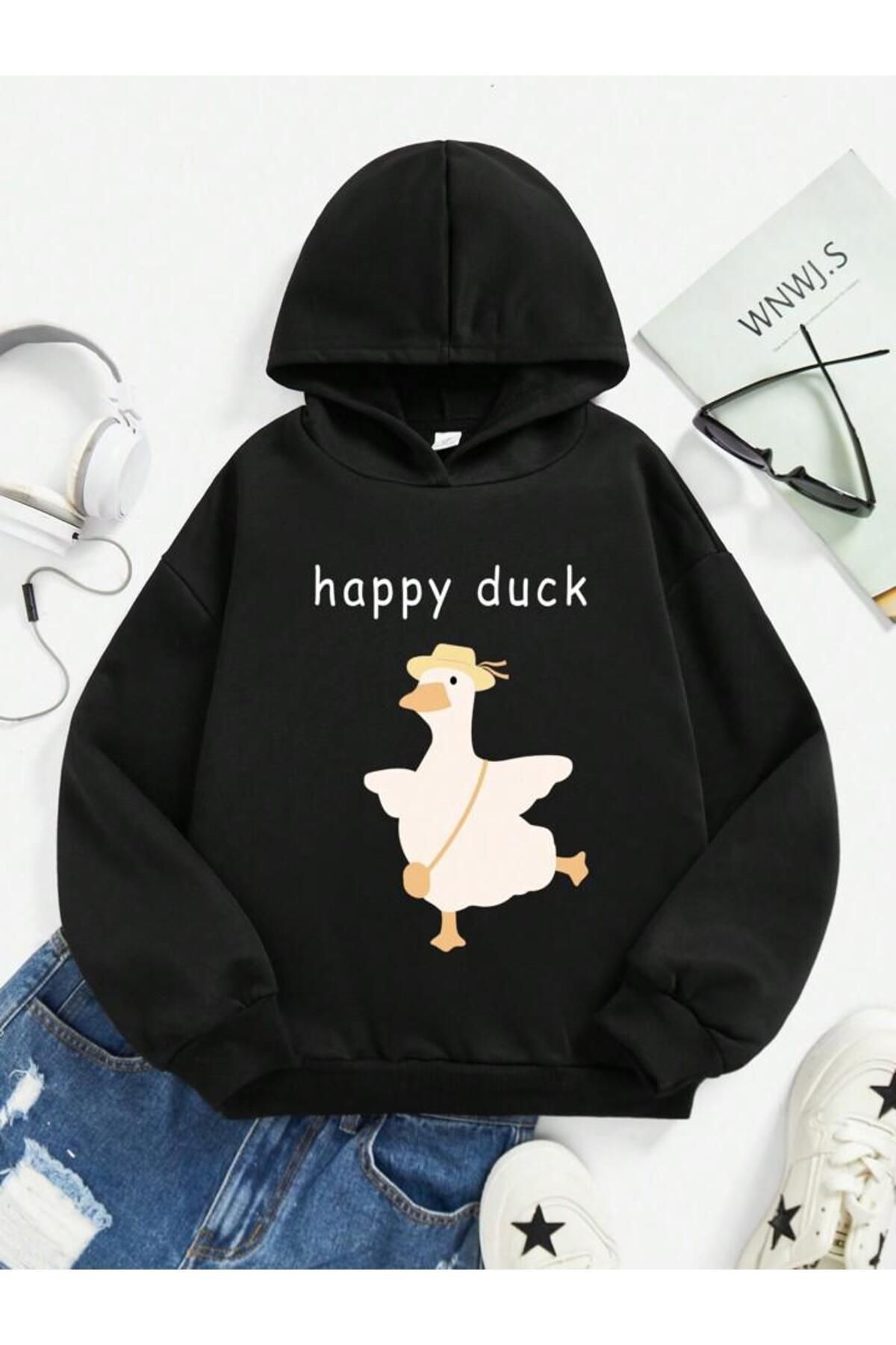 Caddemia Machetta Çocuk HappyDuck Baskılı Ove...