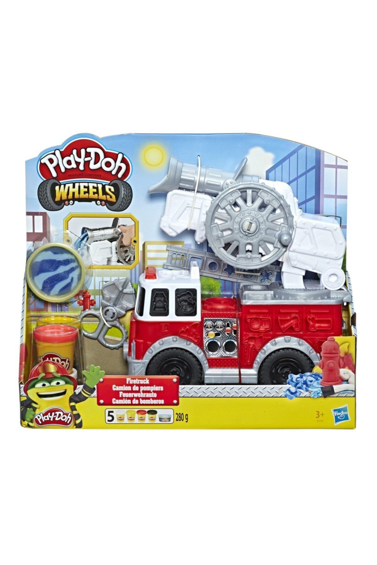 Hasbro Play-doh Çalışkan Itfaiye Aracı / +3 Yaş E6103