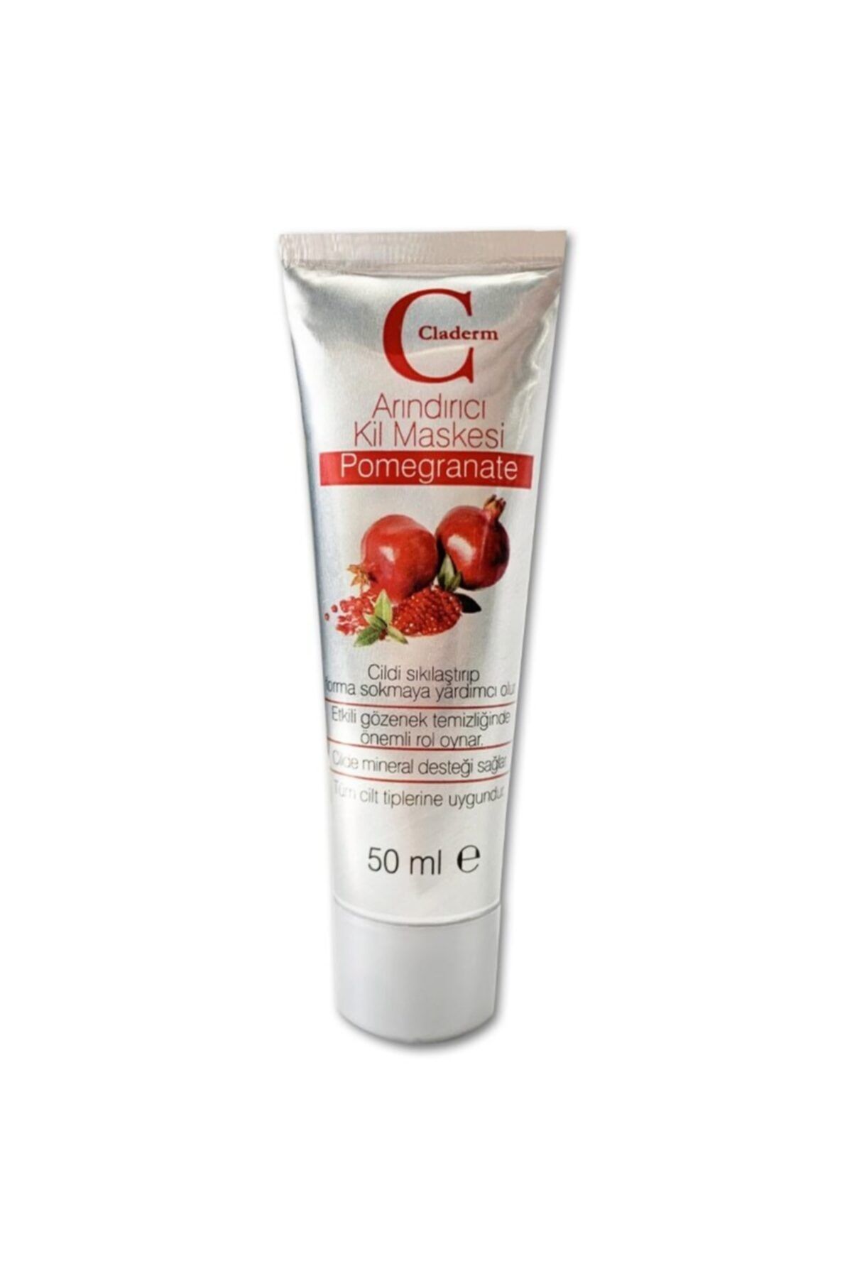 Claderm Nar Killi Yüz Maskesi 50 Ml