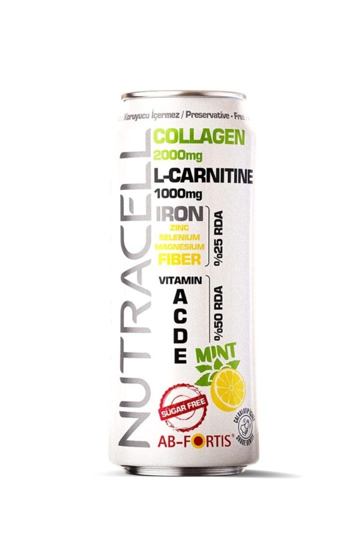 NUTRACELL Kolajen Lkarnitin Demir Selenyum Çinko Lif Vitaminli Mineralli Gazsız Içecek Gıda Takviyesi 330 ml