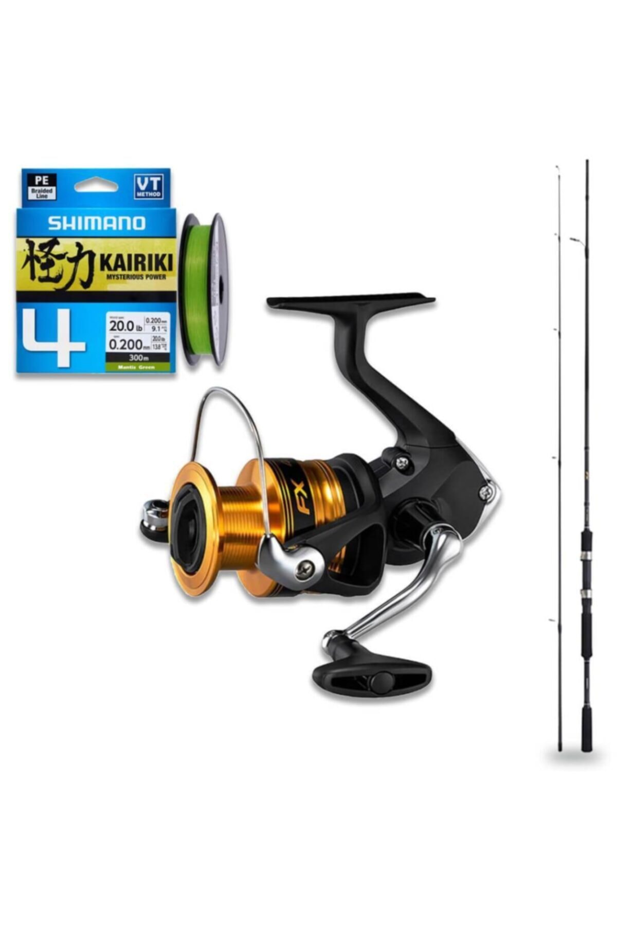 Shimano Fx 4000fc + Fx Xt 270cm 14-40g Olta Seti