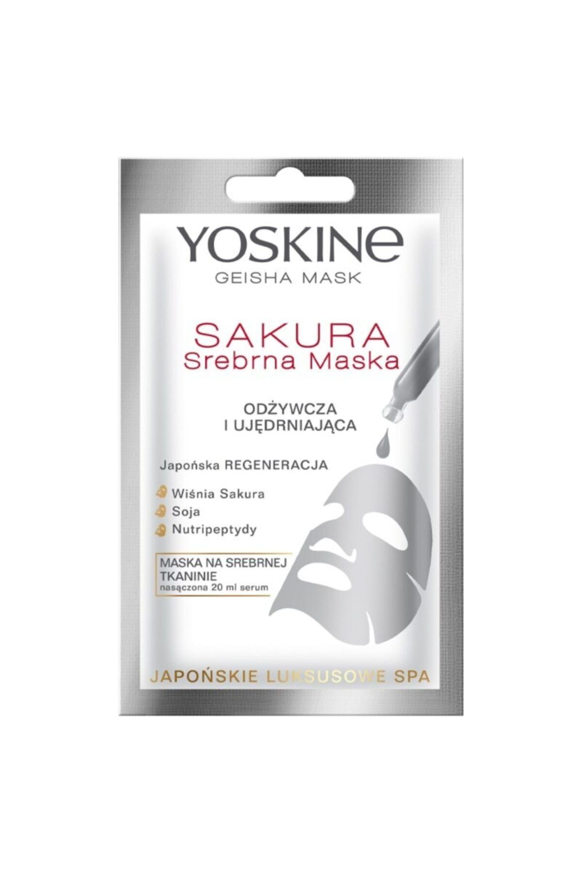 yoskine Sakura Gümüş Yüz Maskesi 20 Ml