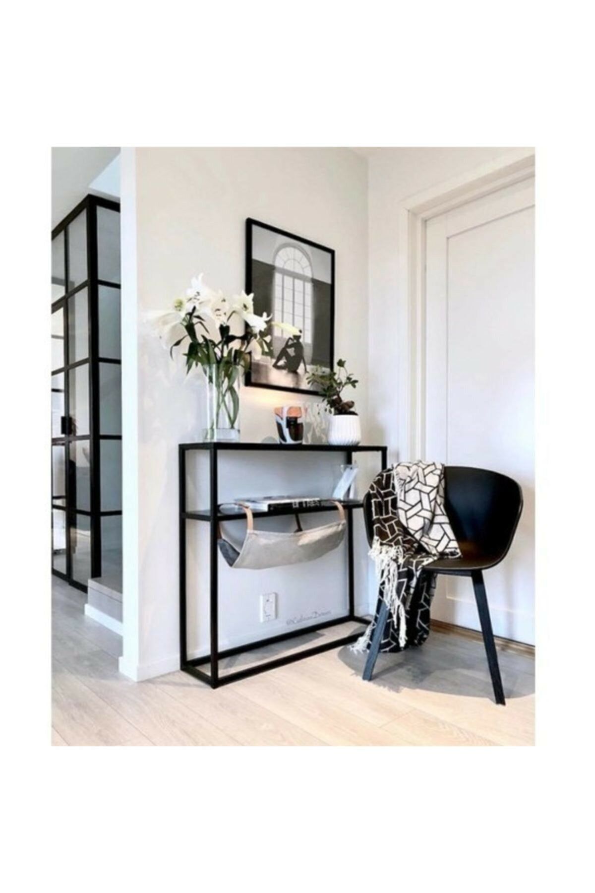 zey designer Iskandinav Tarz Metal Dresuar Konsol Yatak Odası Masa Portmanto 32312465858
