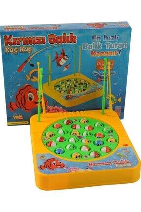 Kırmızı Balık Kaç Kaç, Pilli Müzikli Balık Tutma Oyunu 24 Balık Image 0