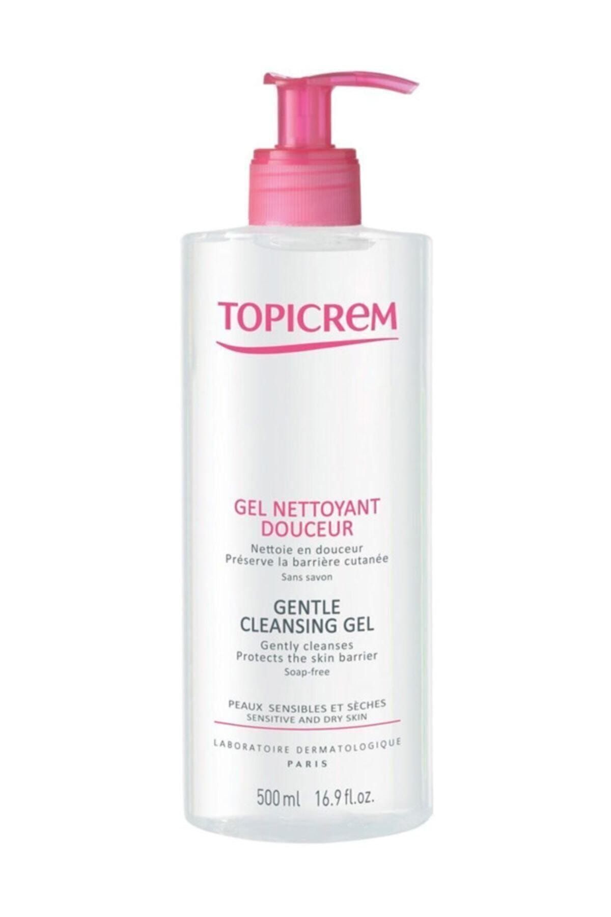 Topicrem Gentle Cleansing Gel Face-body-hair 500 Ml-nemlendirici