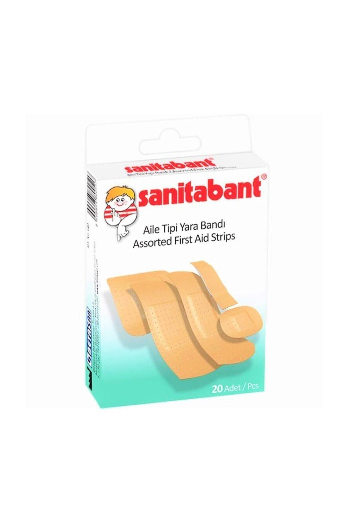 Sanitabant Aile Tipi Yarabandı 5 Farklı Boyut 20li