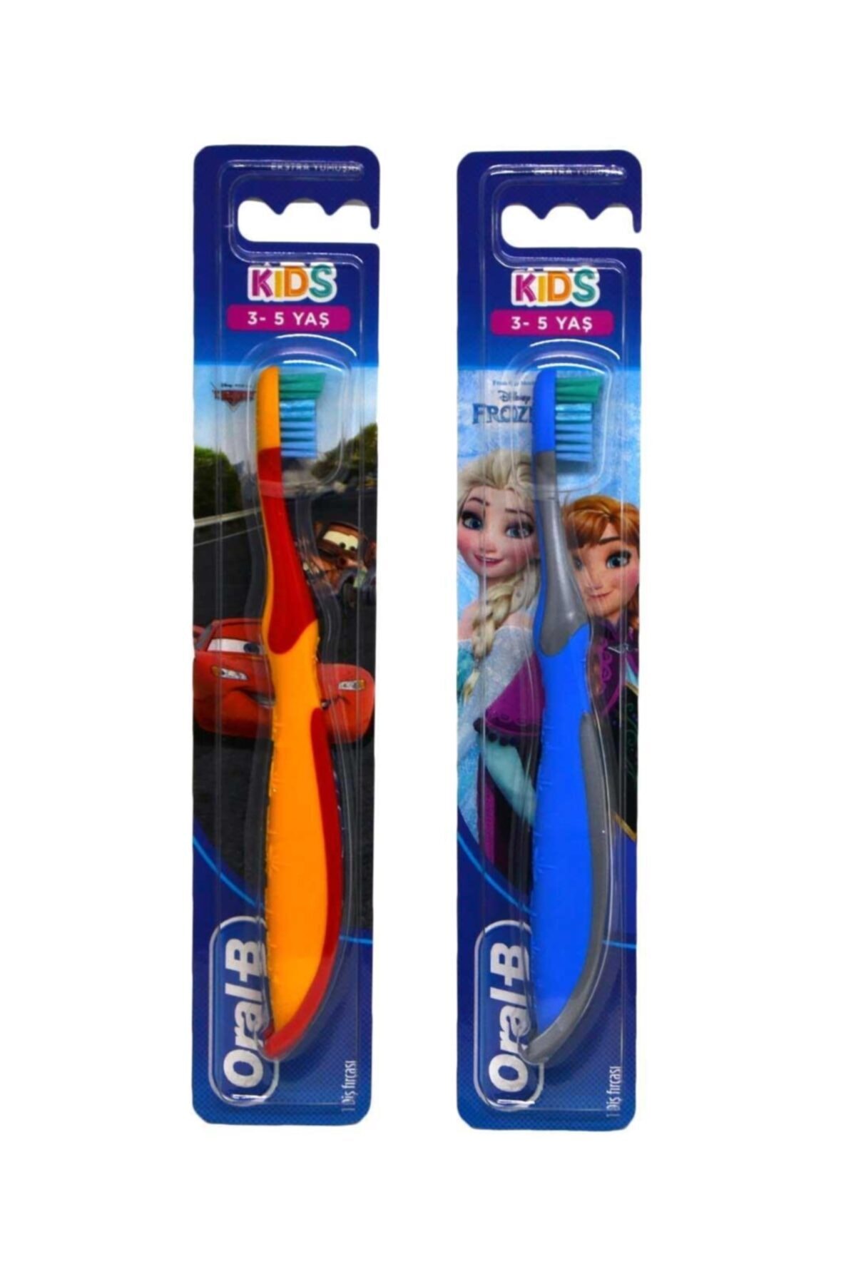 OralB Çocuk Diş Fırçası Frozen & Cars 3+ Yaş