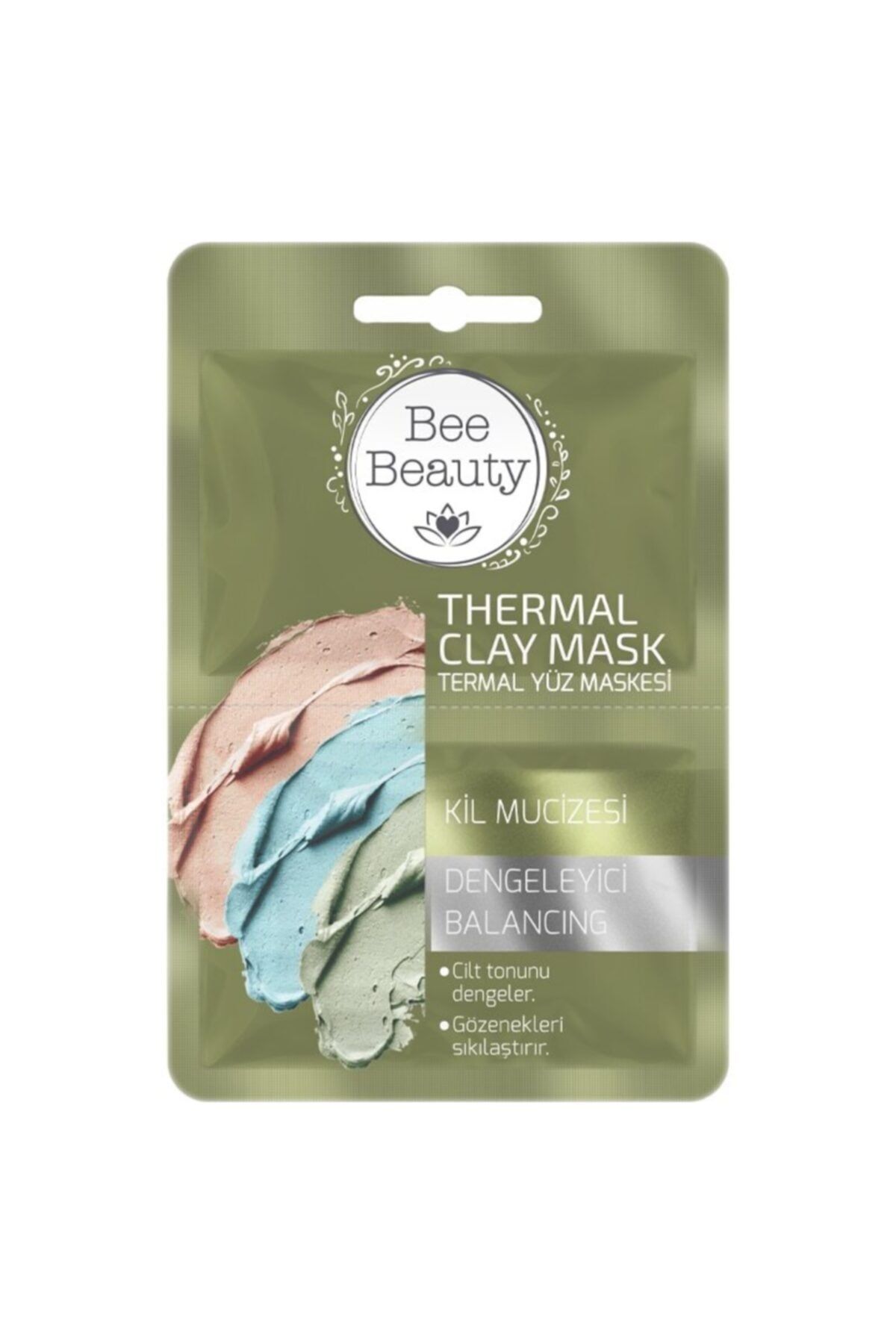 Bee Beauty Termal Kil Yüz Maskesi 2 x 5 ml