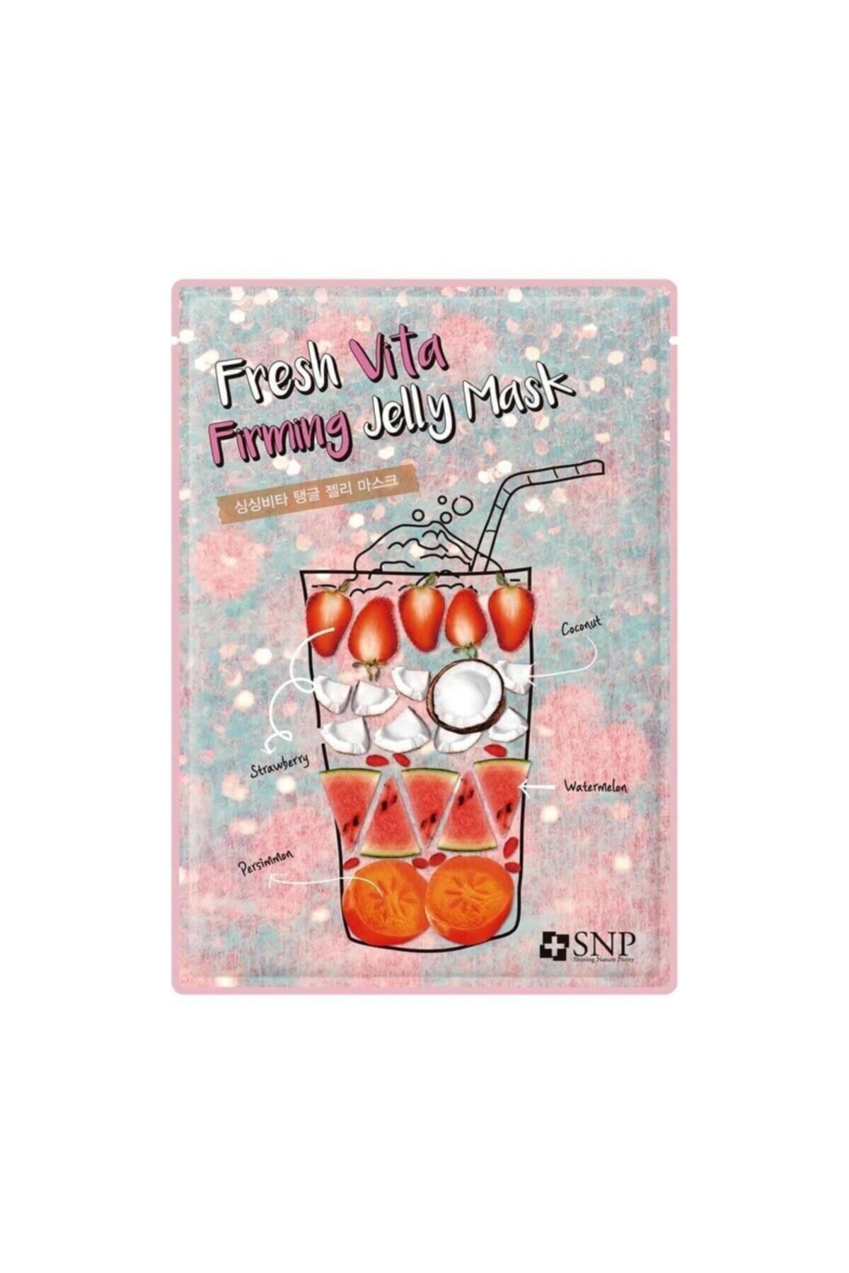 SNP Fresh Vita Jelly Maske Sıkılaştırıcı 33 Ml