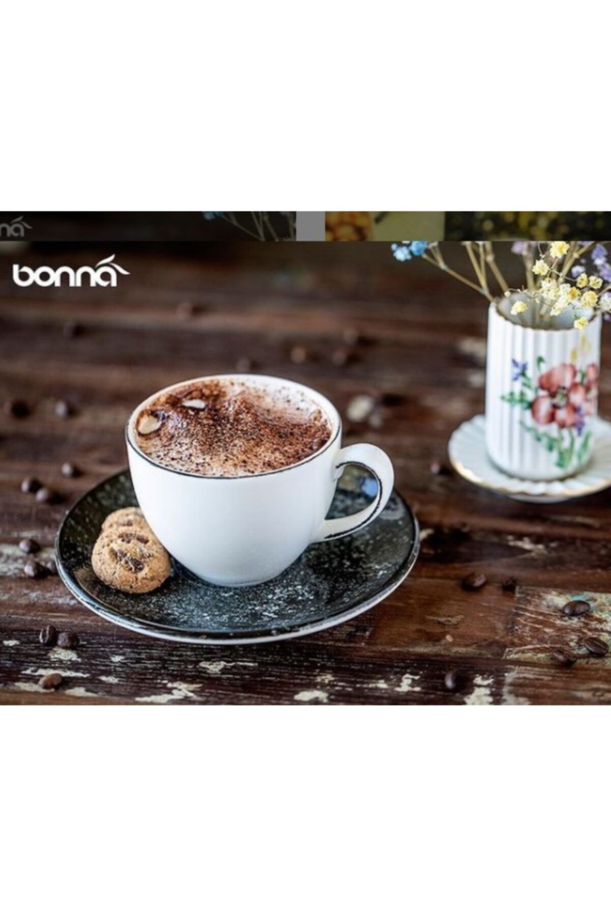 Bonna Porselen Bonna Cosmos Serisi Çay Ve Kahve Fincanı 6'lı