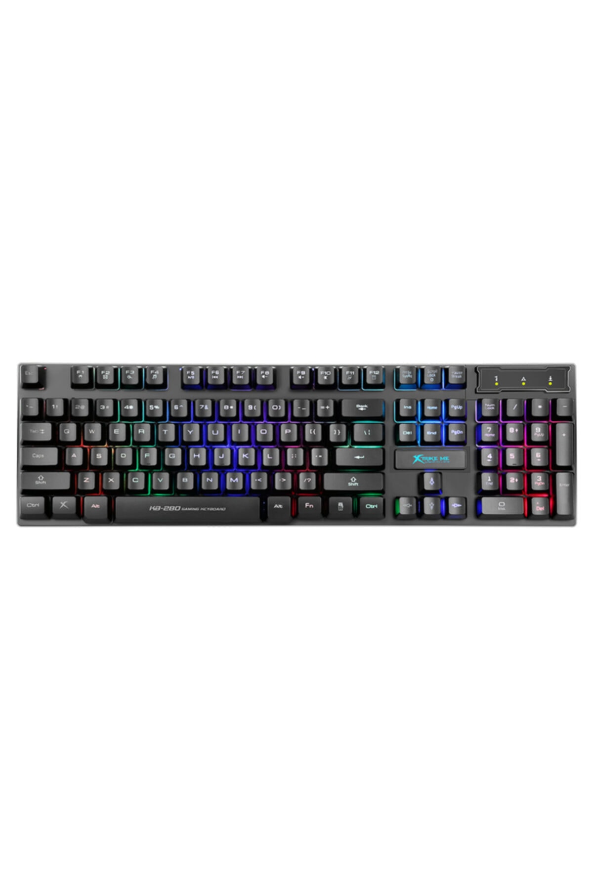 CoverStation Oyuncu Rgb Mekanik Klavye Oyunlar Için Özel Bilek Yorgunluğu Önleyici 1.5 M Kablo +50 Milyon Tıklama