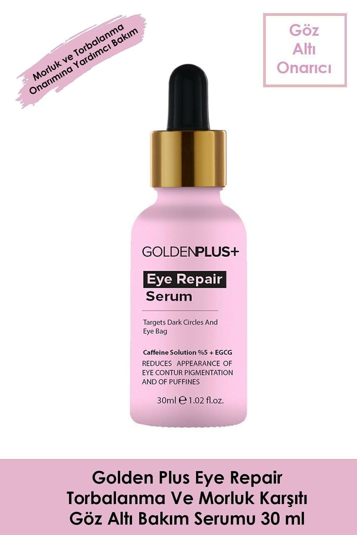GoldenPlus Eye Repair Torbalanma Ve Morluk Karşıtı Göz Altı Bakım Serumu 30ml