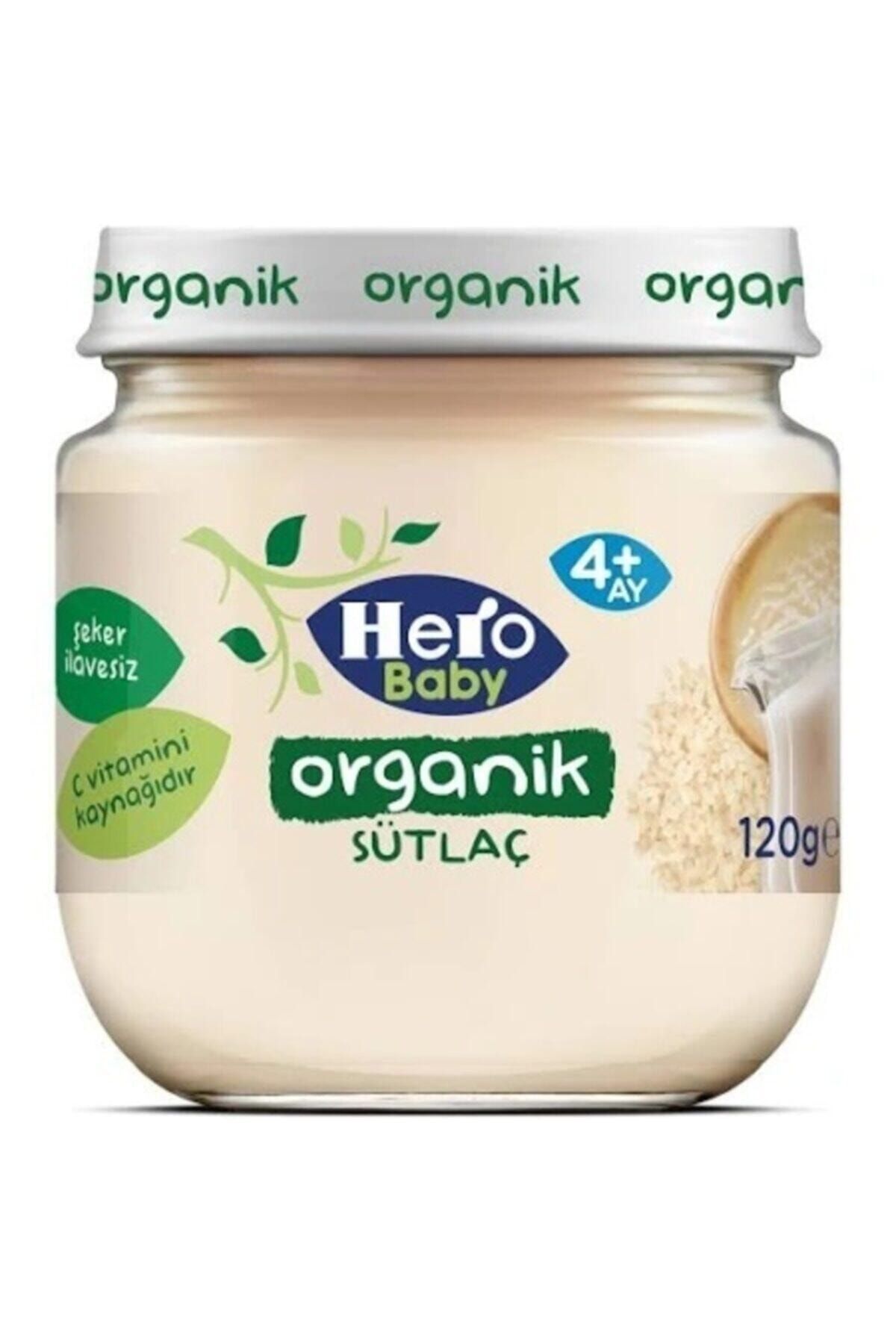Hero Baby Organik Sütlaç 120 gr x 6 Adet