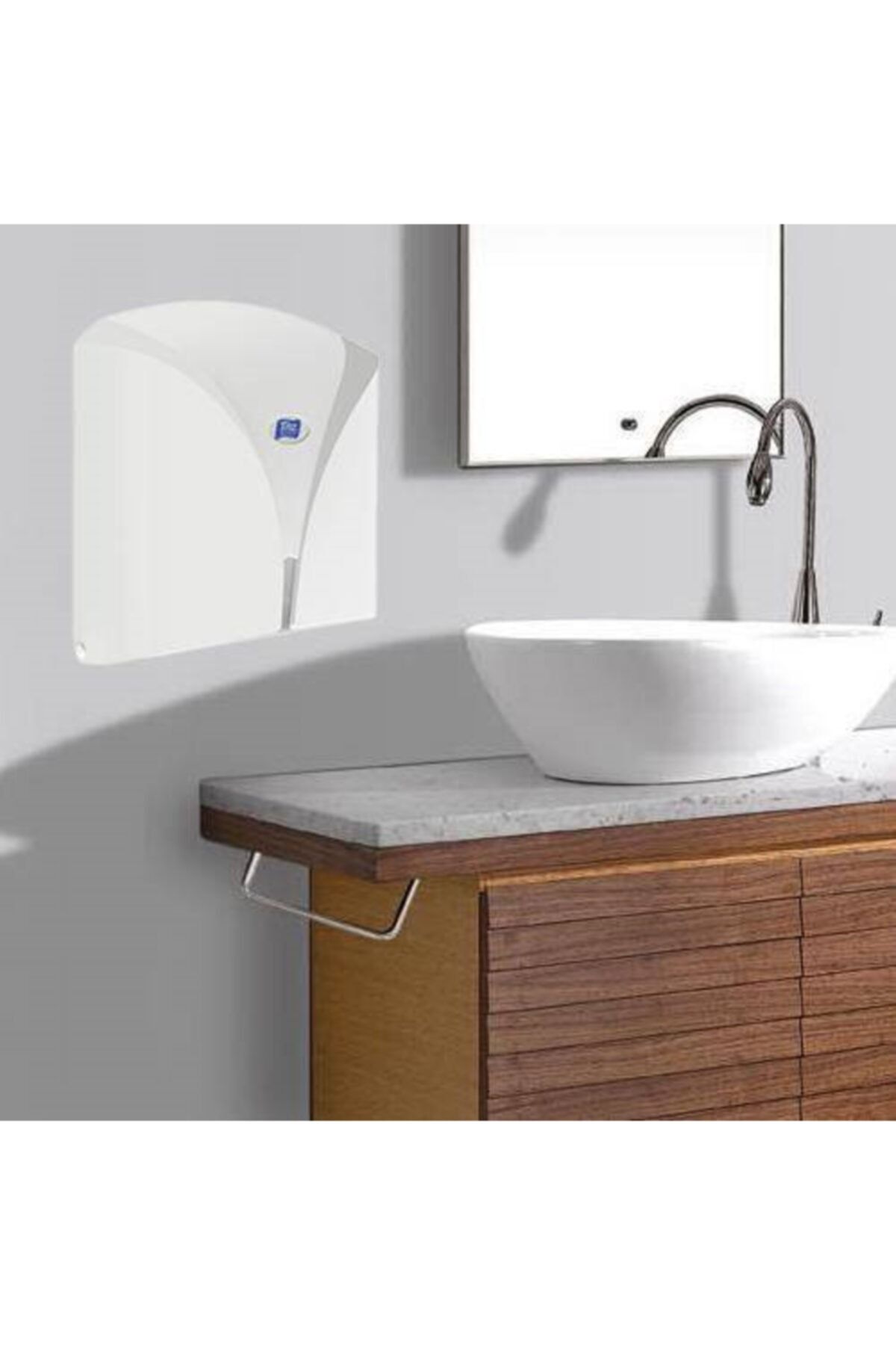 İndiriminVar Banyo Mutfak Için Duvar Montajlı Pratik Modern Kağıt Havlu Peçetelik