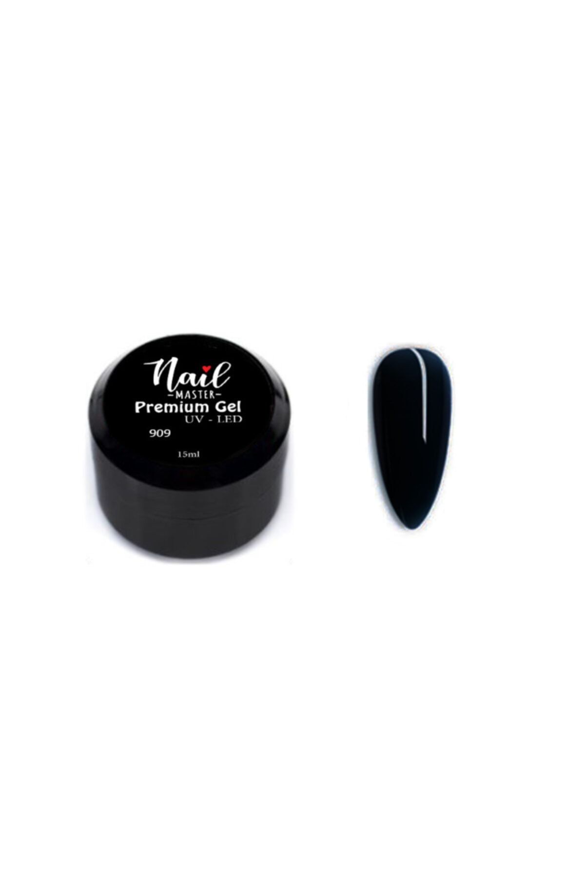 Nail Master Protez Tırnak Jel (builder Gel) 15ml 909-siyah