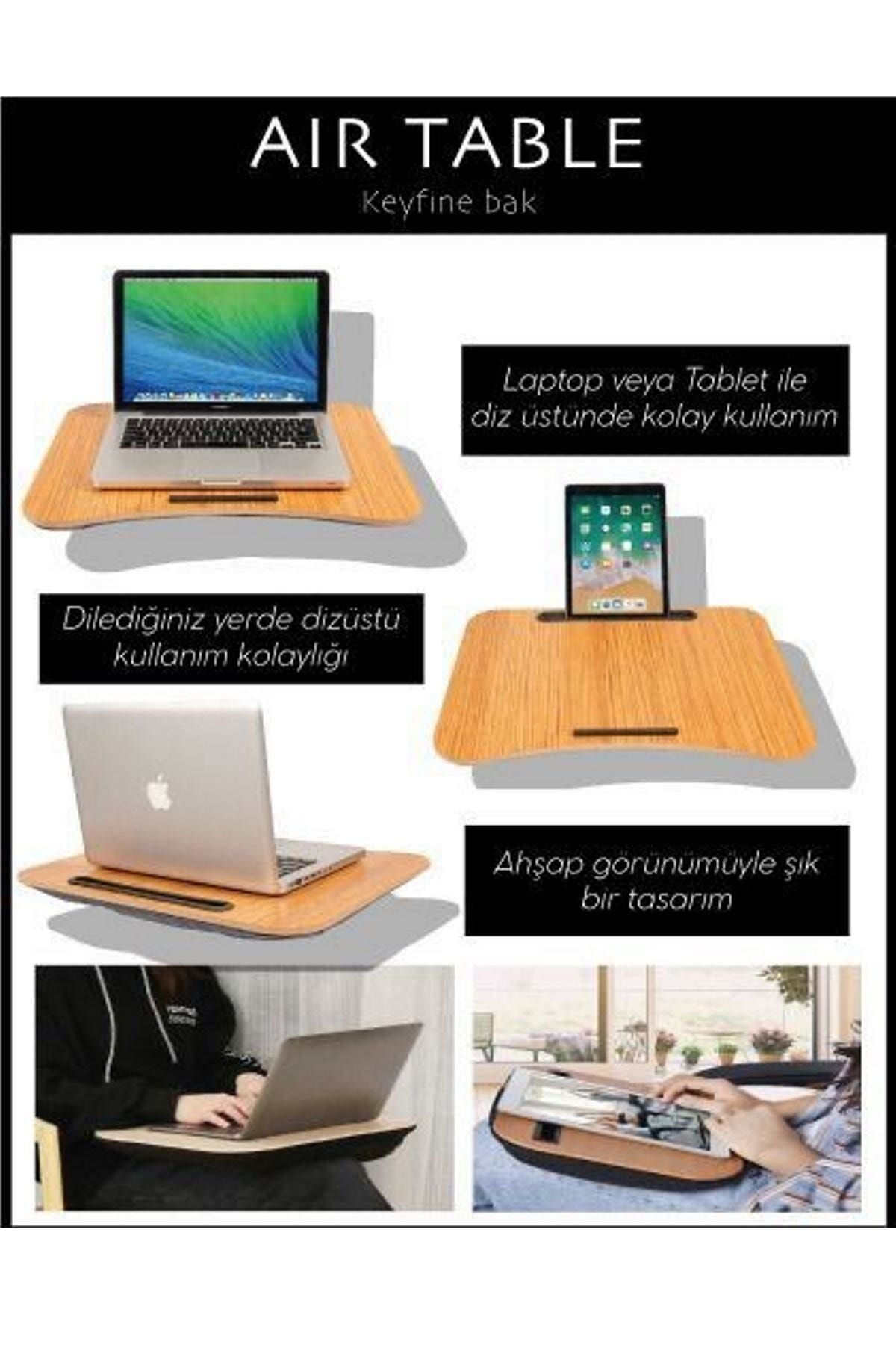 Manor Ahşap Dizüstü Air Table