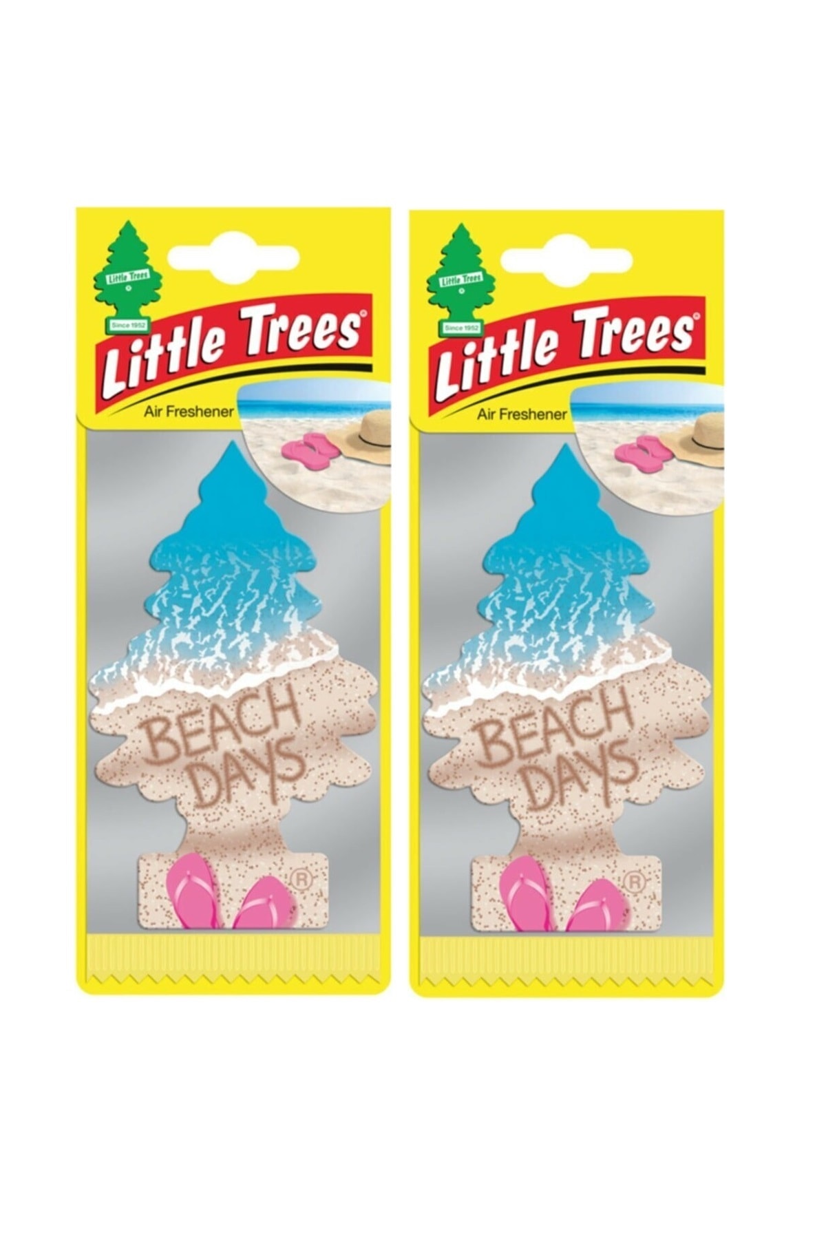 Little Trees Beach Days Plaj Günleri Asma Oto Kokusu 2 Adet