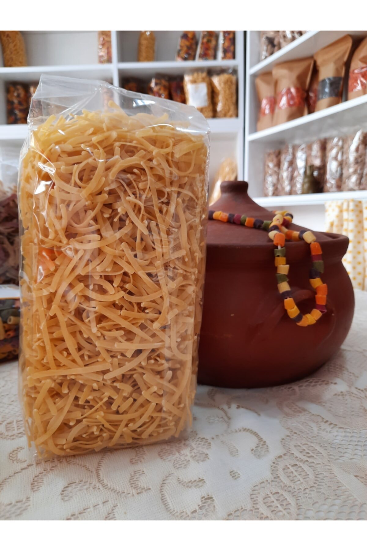 Bizehas Makarna Bizehas Köy Yumurtalı Erişte 500 Gr